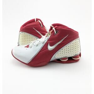 VTG Womens Nike Shox Zoom Air‎ Vision 2005 Basketball Shoes 311233-111 Size 10